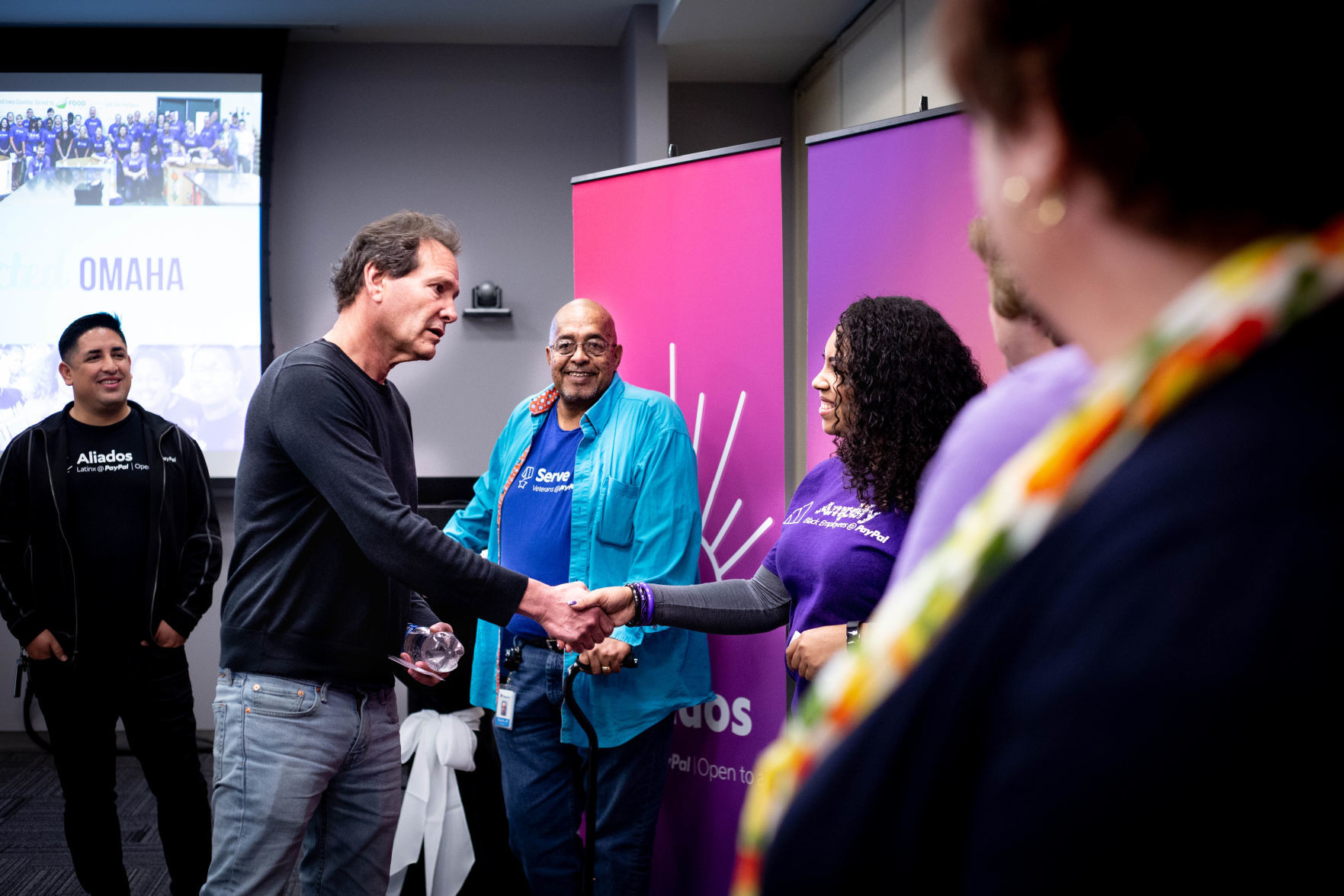 Schulman at PayPal in La Vista